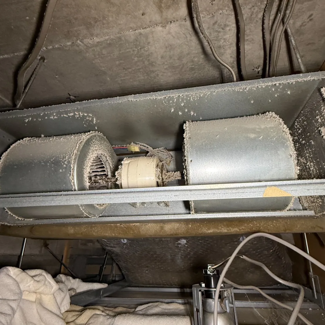 先日、大洗町⛱の施設で空調設備の清掃メンテナンスを行いました...